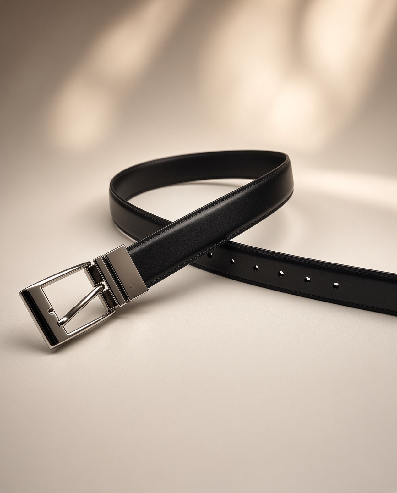 Dress reversible belt
